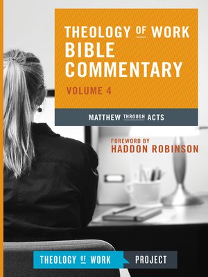 cover image of Theology of Work Bible Commentary, Volume 4